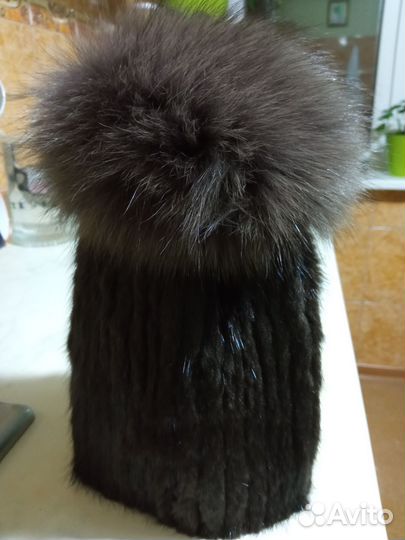 Шапка норковая
