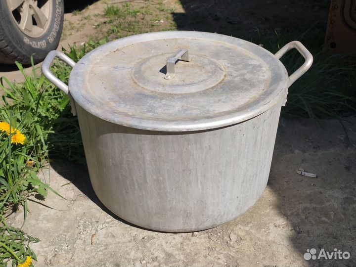 Алюминиевый котел кастрюля бак 40 л