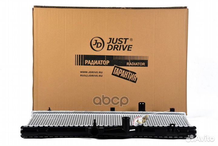 Радиатор двигателя A/T JPR0027 Just Drive