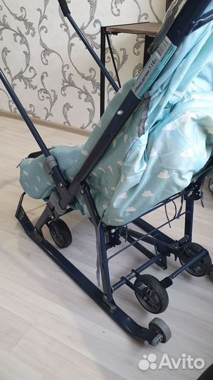 Санки коляска nika