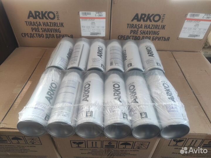 Пена для бритья Arko sensitiveExtra 400 мл