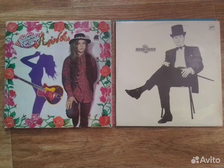 Раритетный винил отечественных поп звёзд