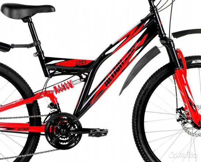 Велосипед altair MTB FS 26 2.0 disc (26