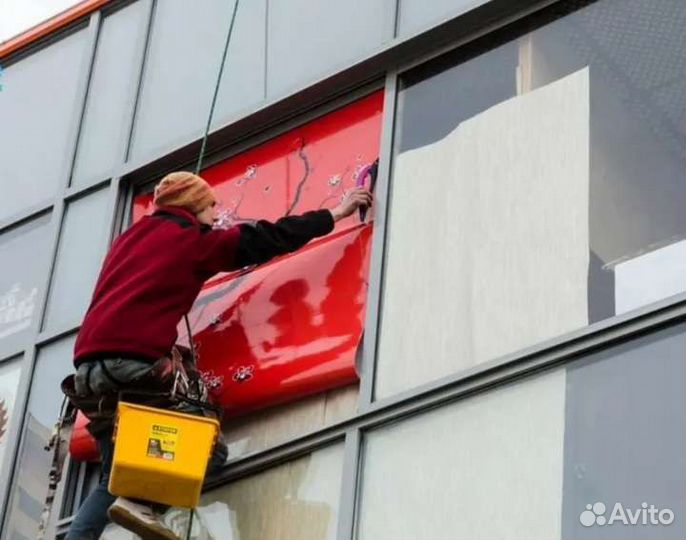 Монтаж и демонтаж рекламы