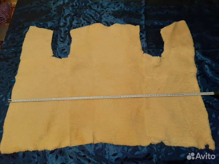 Натуральная овчина заготовка жилета