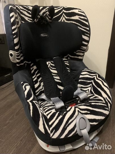 Автокресло britax romer trifix SMART zebra