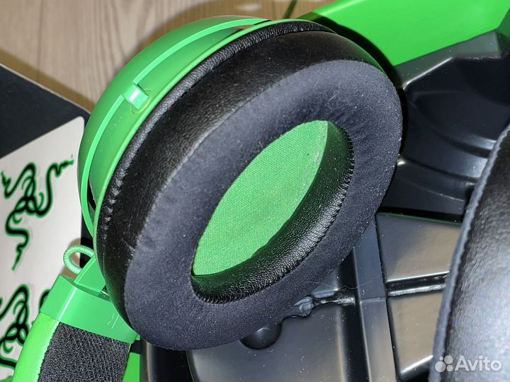 Проводная гарнитура Razer Kraken зеленый