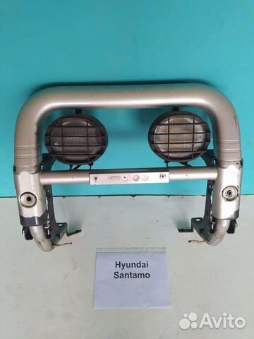 Кенгурятник Hyundai Santamo, 2000г