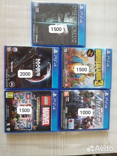 Игры для приставок ps4