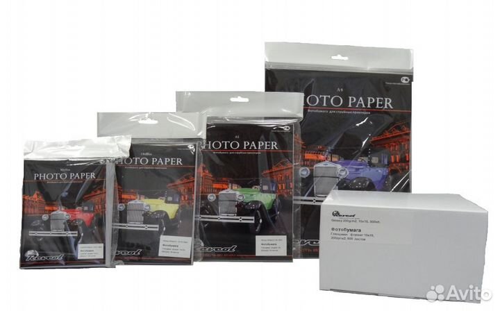 Фотобумага 10x15 глянцевая 200гр. Revcol 100 лист