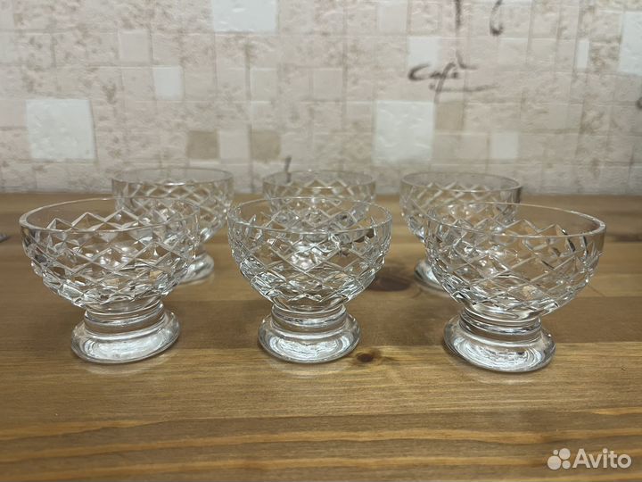 Хрустальные рюмки,стаканы,стопки из ГДР