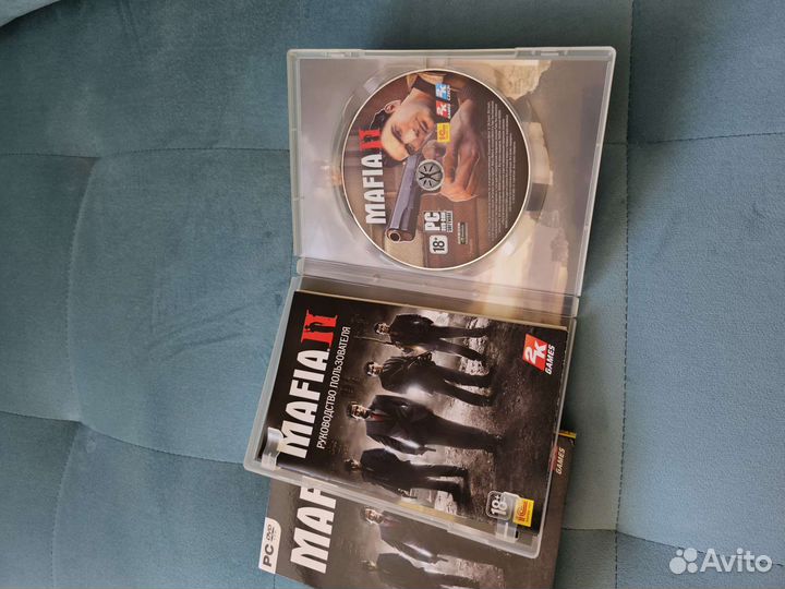 Диск Mafia 2 лицензия от 1С DVD на пк коллекционка