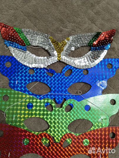 Новогодняя маска