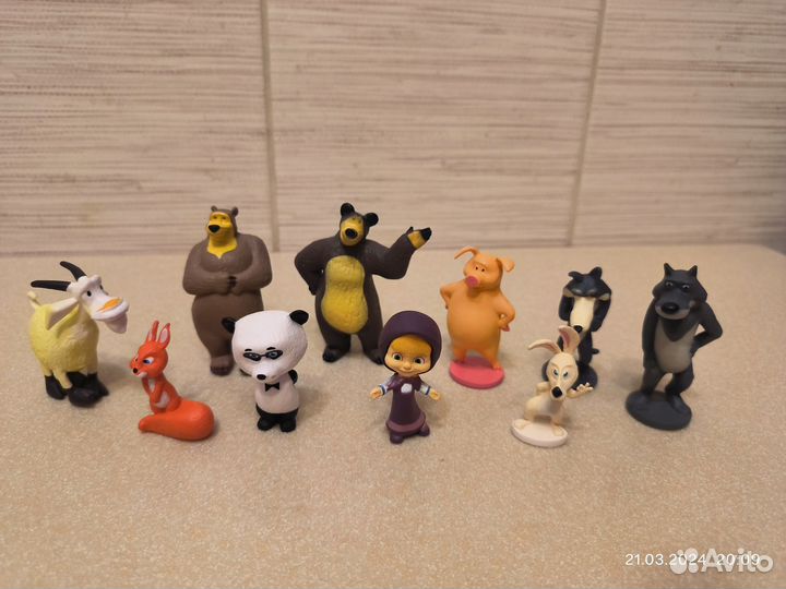 Фигурки Маша с Друзьями