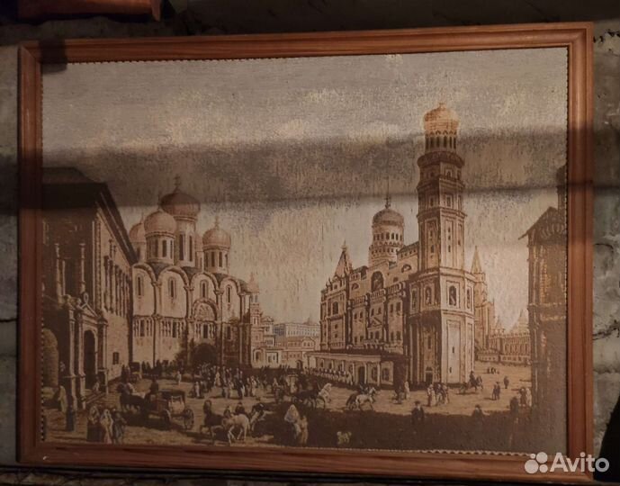 Картина гобелен Старая Москва