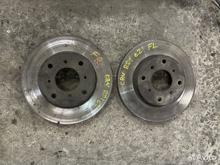 Диск тормозной передний honda cr-v rd1