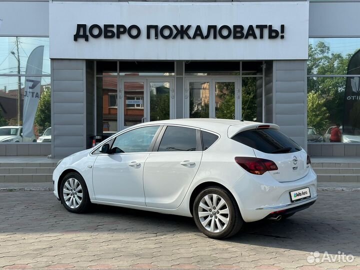 Opel Astra 1.6 AT, 2014, 114 000 км