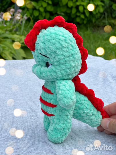 Вязаная игоушка- мини дракон