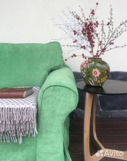 Чехол для 2-х местного дивана-кровати экторп-икеа