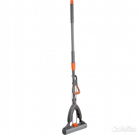 Швабра складная, 28см, окрашен., телескоп. ручка