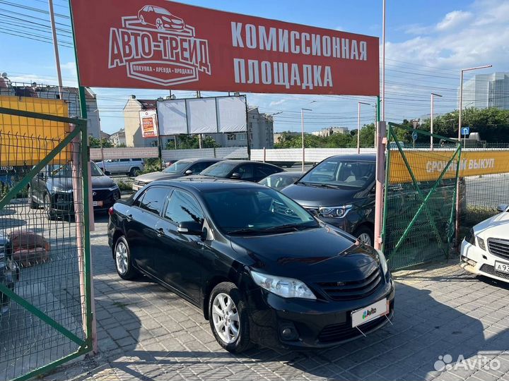 Toyota Corolla 1.6 МТ, 2012, 284 702 км