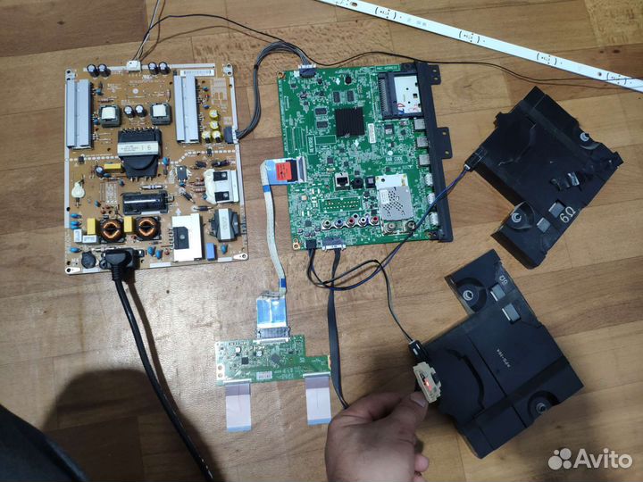 Материнская плата с процессором на тв LG