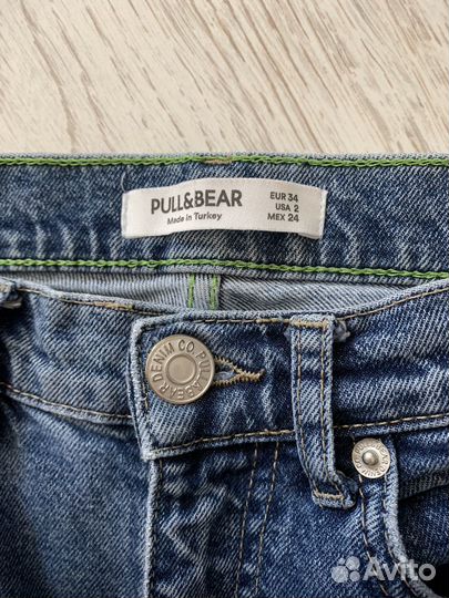 Джинсы Zara 36 и Pull&Bear 34