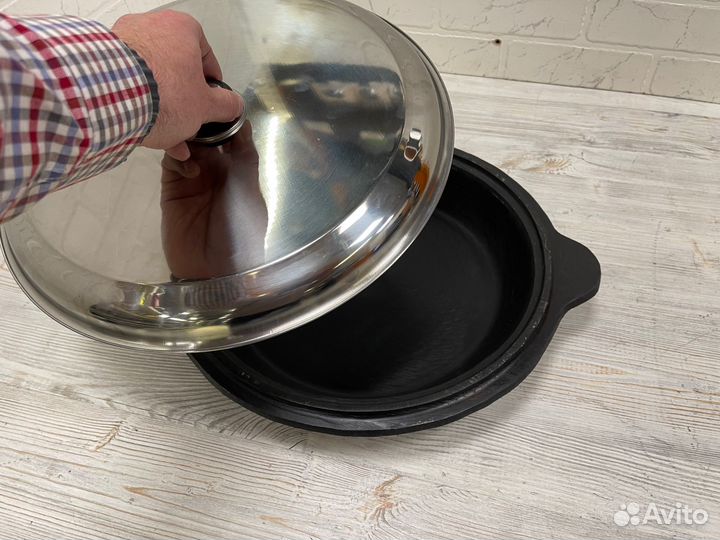 Крышка на чугун сковородку д 455 мм