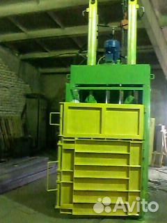 Пресс гидравлический для макулатуры новый