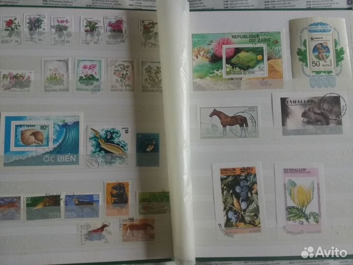 Альбом с марками Флора и фауна