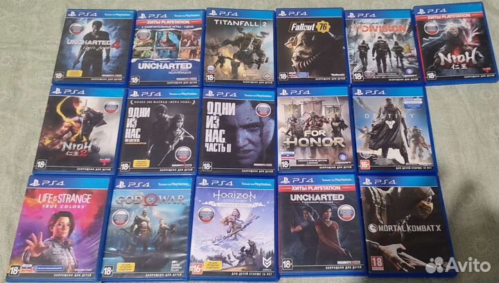 Uncharted и др. игры для PS4