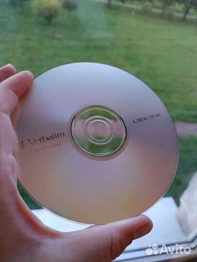 Болванка чистый диск сd DVD- RW 10шт