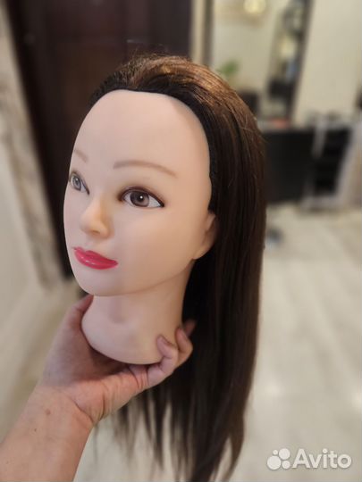 Манекен голова для причесок