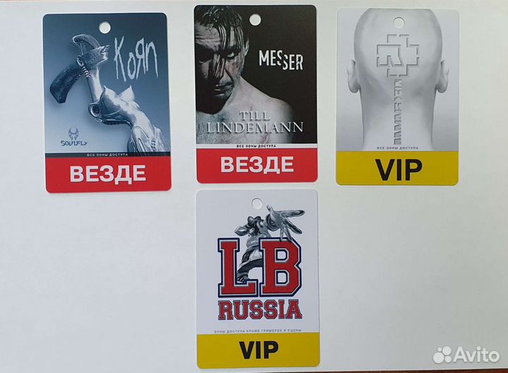 Бейджи rammstein