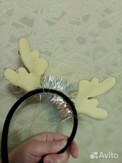 Новогодний ободок