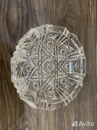 Хрустальная пепельница СССР