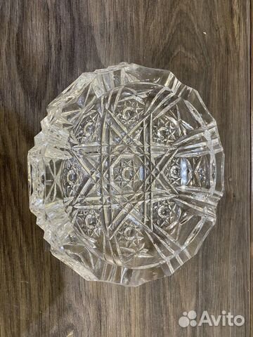 Хрустальная пепельница СССР