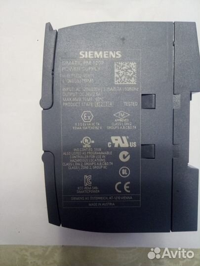 Панель оператора Siemens 6AV6647-0AD11-3AX0 б/у