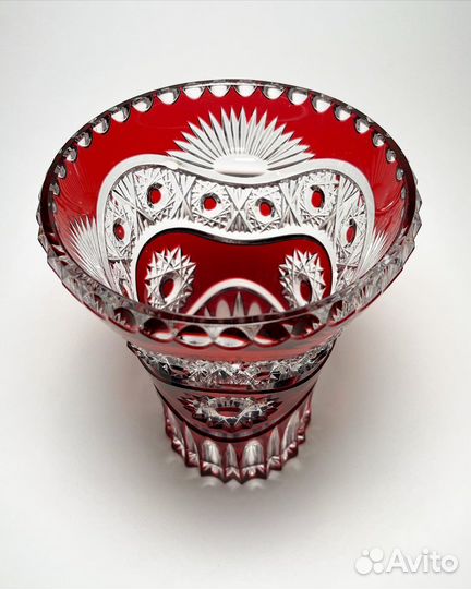 Вазочка для цветов немецкий хрусталь