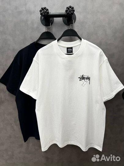 Футболка Stussy оверсайз стильная