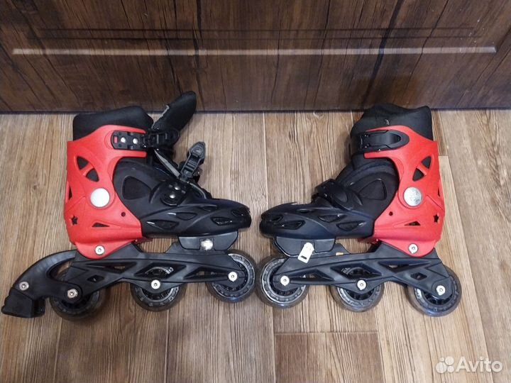 Ролики детские раздвижные размер 31-34