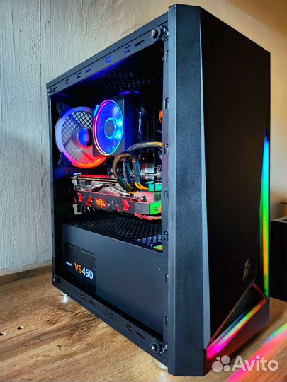 Игровой компьютер Ryzen 7 2700/Rx580 8gb/16gb