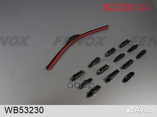 Щетка стеклоочистителя бескаркасная 530мм WB532