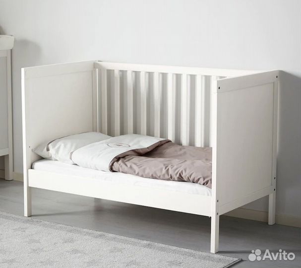 Детская кроватка икеа Сундвик