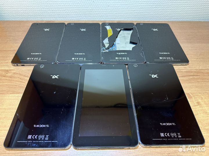 Арт.878 Лот Texet iX-pad iX7 7шт. на запчасти