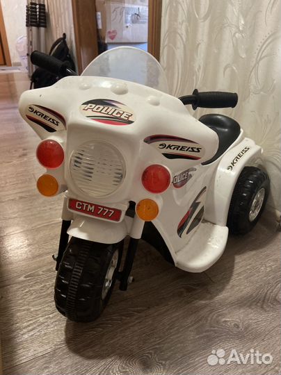 Детский мотоцикл на аккумуляторе