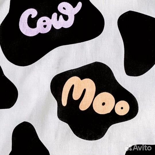 Постельное бельё 1.5сп Павлинка 'Весёлые коровы' 1