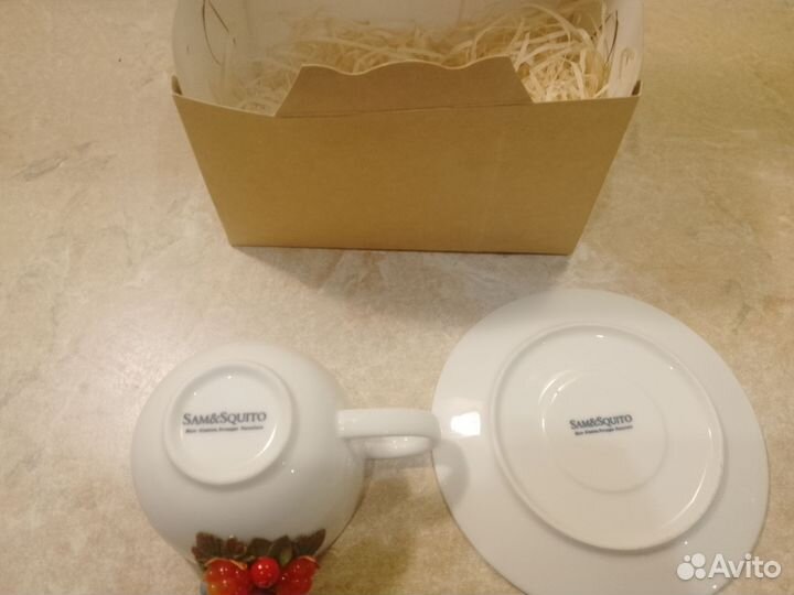 Чашка с блюдцем