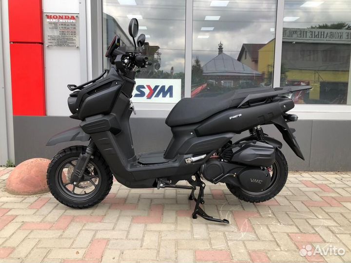 Скутер VMC Vento Smart III 50 150 2023 черный мат