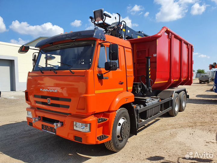 КамАЗ 65115 с КМУ, 2023